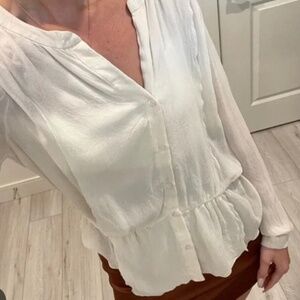 Aritzia 100% Silk Blouse